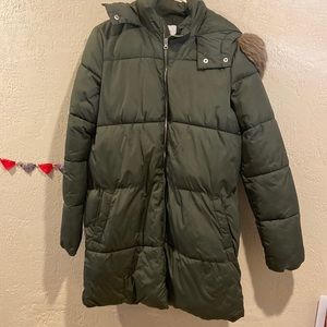 Old Navy size medium women’s coat with hood